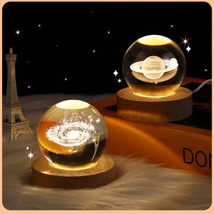 Crystal Planet light Lamps